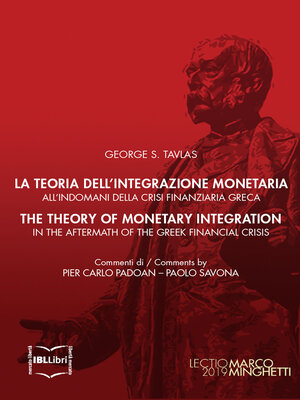 cover image of La teoria dell'integrazione monetaria